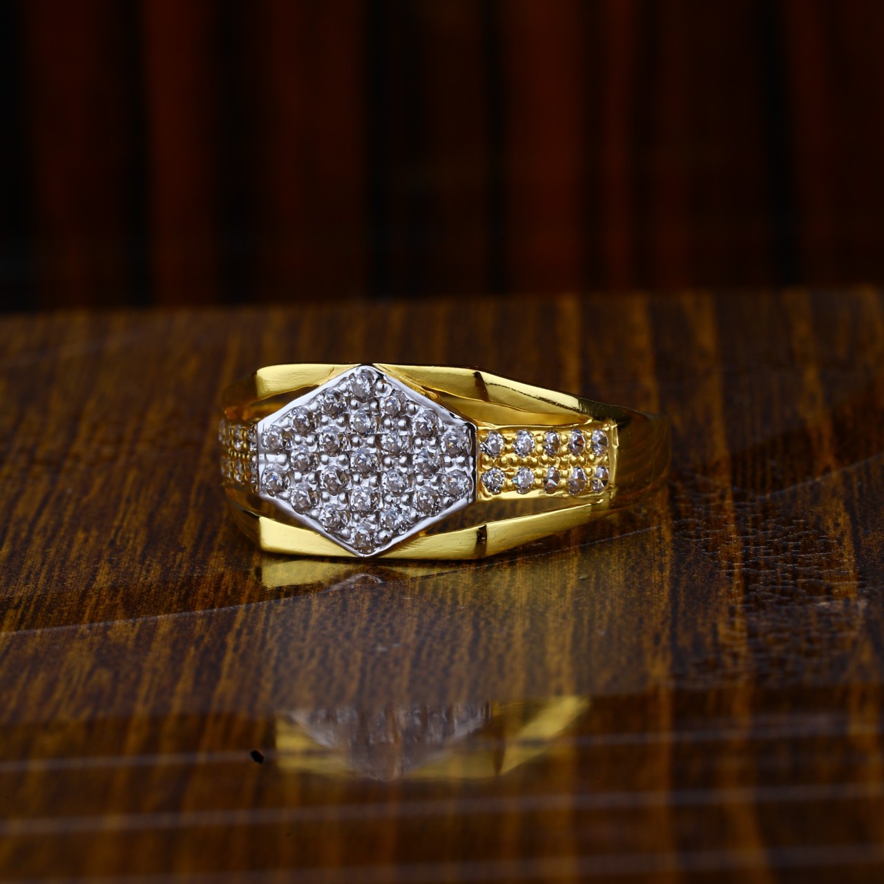 CZ Gents Ring, VO-GR-0037